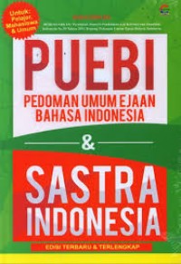 PUEBI dan Sastra Indonesia